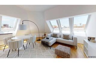 Maisonette mieten in Vorgartenstraße, 1020 Wien, Erstbezug eines Luxus-Dachgeschosses mit Fernblick auf Prater auf Stephansdom in der Nähe der Donauinsel