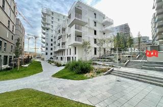 Wohnung mieten in Elizabeth-T.-Spira-Promenade, 1030 Wien, Energieeffizienter 59m² Terrassen-Erstbezug mit Erdwärme, Photovoltaik, Deckenkühlung u. weitläufiger Gemeinschaftsterrasse Nähe Schloss Belvedere