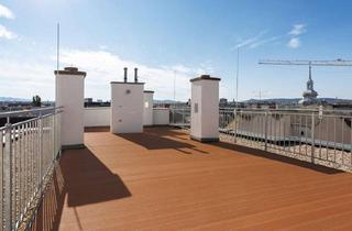 Wohnung mieten in Bräuhausgasse 8, 1050 Wien, Dachterrassenwohnung mit 77 m² Outdoor-Oase und 360° Blick über Wien