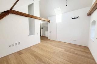 Loft mieten in 4060 Leonding, Herrliche 3-Zimmer-Dachgeschosswohnung mit privatem Garten in Leonding/Alharting