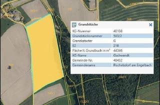 Grundstück zu kaufen in 5233 Pischelsdorf am Engelbach, ... Landwirtschaftliches Grundstück mit 44.346 m² in Pischelsdorf