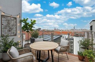 Maisonette kaufen in 1200 Wien, Exquisite 4-Zimmer Dachterrassenwohnung mit zwei Bädern nahe dem AUGARTEN | TOP14