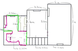 Wohnung mieten in Wolfernerstraße 4/4, 4490 Rohrbach, 2-Zimmer Altbauwohnung mit Terrasse und Parkplätzen