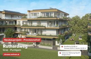 Wohnung kaufen in Ruthardweg, 8055 Graz, 3-Zimmer-Gartenwohnung mit eingezäunten Eigengarten in Graz Puntigam!