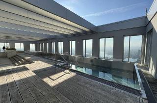 Wohnung mieten in Donau, 1220 Wien, VIENNA TWENTYTWO I Rooftop Pool I U-Bahn-Station U1 Kagran I Helle Wohnung mit Loggia I Alte Donau Nähe I Exklusive Ausstattung