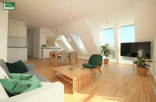 Wohnung mieten in Larischgasse, 1220 Wien, Charmante 3-Zimmer-Dachgeschosswohnung mit großzügiger privater Dachterrasse in der Larischgasse 2