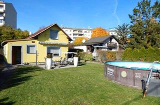 Haus kaufen in Klg An Der Ruthnergasse, 1210 Wien, Ihr Traumhaus mit Garten und Pool in Ruhelage - Gepflegte Kleingartensiedlung, ganzjähriges Wohnen möglich