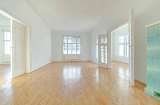 Wohnung mieten in 1080 Wien, Stilvolle Altbauwohnung | 232,4m² | unbefristeter MV | Kamin | Nähe Wiener Rathaus