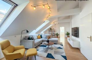 Wohnung kaufen in Grabmayrgasse, 1210 Wien, Charmante, helle Dachgeschoßwohnung in Toplage nahe Floridsdorfer Spitz