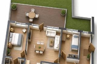 Wohnung kaufen in Nordbahnanlage, 1210 Wien, Erstbezug! Sehr schön aufgeteilte 3-Zimmer Wohnung mit toller 24 m² Terrasse - Nähe Floridsdorfer Bahnhof