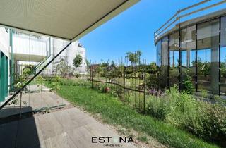 Wohnung kaufen in Am Marokkanischen Platz / Laxenburger Straße, 1100 Wien, Hochwertiges Wohn- und Arbeitsumfeld in einer Gartenlandschaft nach André Heller