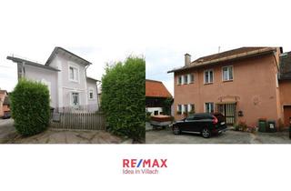 Haus kaufen in 9500 Villach-Völkendorf, 2 Wohnhäuser plus 7 Garagen