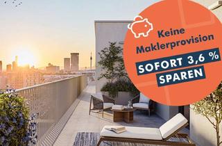 Wohnung kaufen in Ludwig-Reindl-Gasse 1, Senekowitschgasse 2, 1220 Wien, Eck-Dachwohnung, 4 Zimmern, mit riesiger 44 m² Aussichts-Terrasse auf einer Ebene