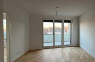 Wohnung kaufen in Stockerau, 2000 Stockerau, Eigentumswohnung auf 2 Ebenen mit 2 Zimmern, Terrasse und Loggia