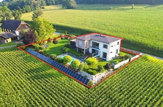 Einfamilienhaus kaufen in 9063 Maria Saal, Exposé - Repräsentatives Wohnen & Arbeiten in Possau — Büro, Kundenbereich und private Wellnessoase