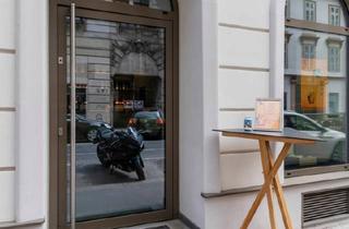 Gewerbeimmobilie kaufen in 1040 Wien, Einzigartiges Geschäftslokal beim Naschmarkt – wo Stil auf Lage trifft