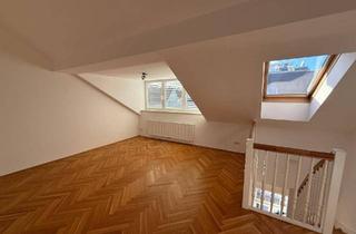 Maisonette mieten in 1120 Wien, Panoramawohnung bei Schönbrunn: 120m² Maisonette mit 20m² nicht einsehbarer Terrasse und Blick bis Stephansdom/Karlskirche