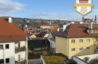 Wohnung mieten in 3500 Krems an der Donau, Zentrale Mietwohnung mit Balkon, Garagenstellplatz und Altstadtblick