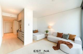 Wohnung mieten in Wagramer Straße, 1220 Wien, Voll möblierte Singlewohnung mit Concierge und Wellness - U1 Station