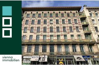 Wohnung mieten in Linke Wienzeile 40, 1060 Wien, RARITÄT I Wohnen im Majolikahaus von Otto Wagner