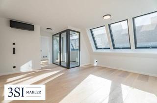 Penthouse kaufen in Krongasse, 1050 Wien, Sonniges Wohnen mit Stil – charmante Zwei-Zimmer-Stadtwohnung mit Loggia in Südwestlage
