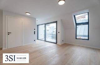 Penthouse kaufen in Krongasse, 1050 Wien, Modernes Wohnen über den Dächern: Charmante 2-Zimmer-Dachgeschoßwohnung mit Terrasse