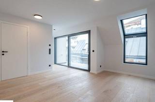 Penthouse kaufen in Krongasse 6/16, 1050 Wien, Modernes Wohnen über den Dächern: Charmante 2-Zimmer-Dachgeschoßwohnung mit Terrasse