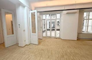 Büro zu mieten in Jordangasse, 1010 Wien, Provisionsfrei für den Mieter! Klimatisiertes Loftiges Büro 160qm Belle Etage , elegant neu saniert!