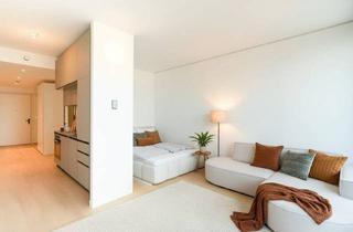 Wohnung mieten in Wagramer Straße, 1220 Wien, Voll möblierte Singlewohnung mit Concierge und Wellness - U1 Station