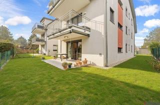 Wohnung kaufen in Lavendelweg, 1220 Wien, Effiziente aber großzügige Gartenwohnung mit ca. 200 m² Garten, Luxus-Küche mit Gaggenau-Geräten und in ruhiger Lage (U-Bahn-Nähe)
