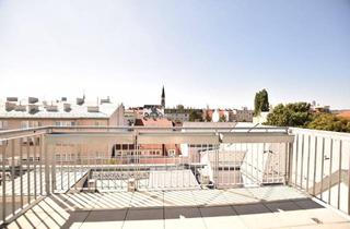 Wohnung mieten in Ostmarkgasse, 1210 Wien, Dachgeschoß - über 60m² Terrasse und Balkon nahe Alte Donau