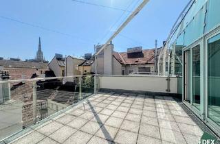 Maisonette mieten in Tuchlauben, 1010 Wien, Exklusive Innenstadt-Maisonette mit Glasfront, Freiflächen & Stephansdom-Blick