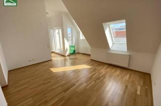 Wohnung kaufen in Senefeldergasse 58, 1100 Wien, Charmante 3-Zimmer-Dachgeschosswohnung mit Terrasse in ruhiger Hoflage – Nähe U1 Reumannplatz & Antonspark