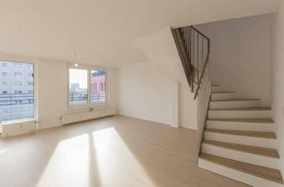 Maisonette kaufen in Aignerstraße, 1200 Wien, Maisonette-Wohnung mit Freitreppe im 5. Liftstock | südseitiger Balkon & Loggia | 4 Zimmer