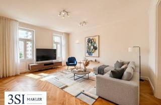 Wohnung kaufen in Leibenfrostgasse, 1040 Wien, Topsanierte 3-Zimmer-Stilaltbauwohnung in großartiger Lage des 4. Wiener Gemeindebezirks