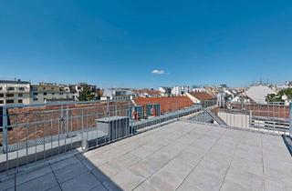 Penthouse kaufen in Krongasse, 1050 Wien, Krongasse! Erstbezug Penthouse mit 3 Terrassen und privatem Liftzugang auf frisch saniertem Altbauhaus! Top17