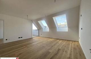 Wohnung kaufen in 1150 Wien, Top moderne Dachgeschosswohnung mit Terrasse & Fernblick | Erstbezug am Reinlpark
