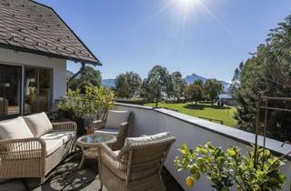 Wohnung kaufen in Seenähe, Nähe Ortsgebiet Mondsee, 5310 Mondsee, PREMIUM Wohnen am Mondsee - im Seepark - Haus im Haus - 270 m² Wohnfläche, Wintergarten, Eigengarten und Garage