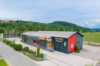 Gewerbeimmobilie kaufen in 9063 Klagenfurt, Gewerbeliegenschaft mit Büro-/ Ausstellungs- und Hallenflächen