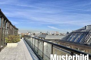 Maisonette mieten in Kärntner-Ring-Hof 5-7, 1010 Wien, Luxuriöse Dachwohnung: 285m² Maisonette mit 3 Terrassen und Wienblick an der Ringstraße