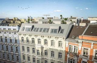 Wohnung kaufen in Schönbrunner Straße 60, 1050 Wien, Exklusiver Rohdachboden mit rechtskräftiger Baubewilligung in Toplage – Schönbrunner Straße 60