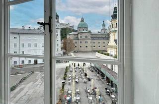 Wohnung mieten in Mozartplatz, 5020 Salzburg, Repräsentativ Wohnenim Herzen der Salzburger Altstadt!Exklusive Altbauwohnung mit Festungsblick