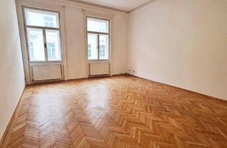 Wohnung mieten in Spiegelgasse, 1010 Wien, INNENSTADTLAGE, Spiegelgasse, 95 m2 Altbau mit Balkon, 2 Zimmer, Komplettküche, Wannenbad, Parketten, 4. Liftstock, Am-Graben-Nähe