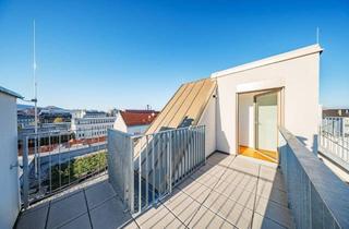 Wohnung kaufen in Fahrbachgasse 6-8, 1210 Wien, HOCH HINAUS >> großzügig Wohnen im 2. Dachgeschoss >> Dachterrasse mit Wien-Blick