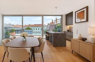 Maisonette kaufen in Kettenbrückengasse 4/17, 1040 Wien, Helle DG-Maisonette mit großer Terrasse beim Naschmarkt mit Garagenplatz im Haus