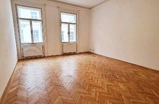 Wohnung mieten in Graben, 1010 Wien, INNENSTADTLAGE, Spiegelgasse, 95 m2 Altbau mit Balkon, 2 Zimmer, Komplettküche, Wannenbad, Parketten, 4. Liftstock, Am-Graben-Nähe