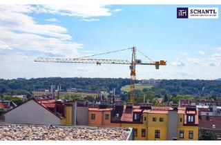 Wohnung kaufen in Fenzlgasse, 1140 Wien, Ein Zuhause mit königlichem Panorama! Modernes Dachgeschoss + Traumblick + 3 Zimmer + 2 Terrassen + Eco-freundliche Erdwärme + Viel Grün + Viel Privatsphäre!