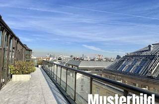 Maisonette mieten in Kärntner-Ring-Hof, 1010 Wien, Luxuriöse Dachwohnung: 285m² Maisonette mit 3 Terrassen und Wienblick an der Ringstraße