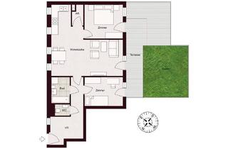 Wohnung kaufen in Kardinal-Nagl-Platz, 1030 Wien, SICHER INVESTIEREN IN BESTLAGE: VERMIETETE GARTENWOHNUNG FUßLÄUFIG U3 KARDINAL-NAGL-PLATZ & ROCHUSMARKT