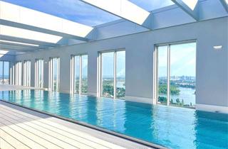 Wohnung mieten in 1220 Wien, EXKLUSIVE RESIDENZ IN PREMIUMLAGE MIT POOL, FITNESS UND WELLNESS || VIC UND VIS || BESTE VERKEHRSANBINDUNG UND INFRASTRUKTUR